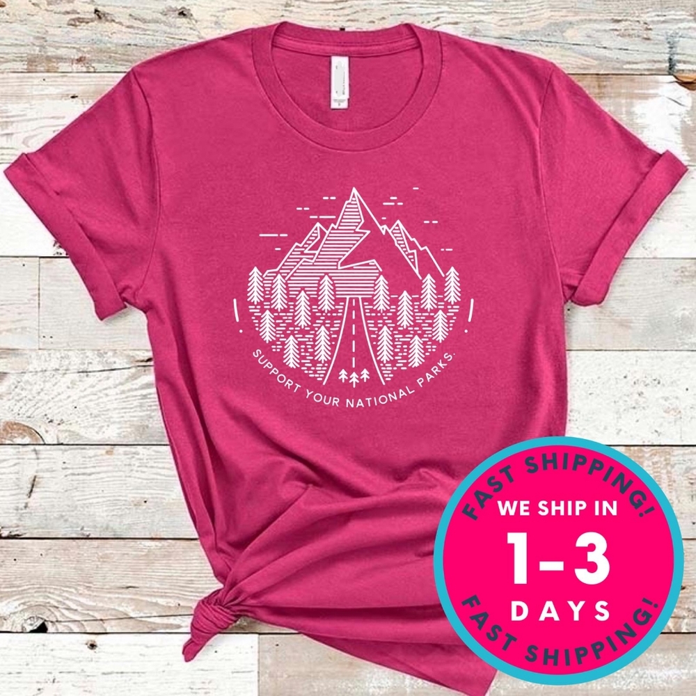 Gildan Nature Support your National Parks T shirt